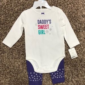 Carter's Baby Girls' Bodysuit Pant Sets